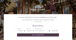 Desktop Screenshot of palmcourtscarborough.co.uk