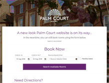 Tablet Screenshot of palmcourtscarborough.co.uk